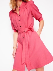 Boden Ada Double Cloth 100% Cotton Short Dress - Imagen 3 de 6