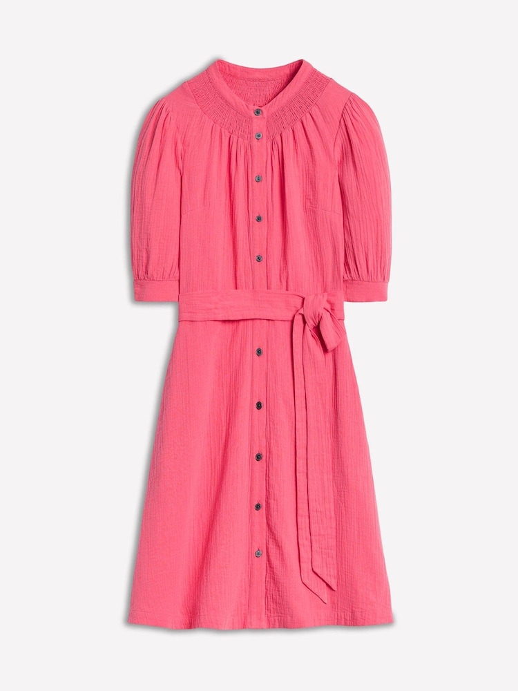 Boden Ada Double Cloth 100% Cotton Short Dress - Imagen 6 de 6