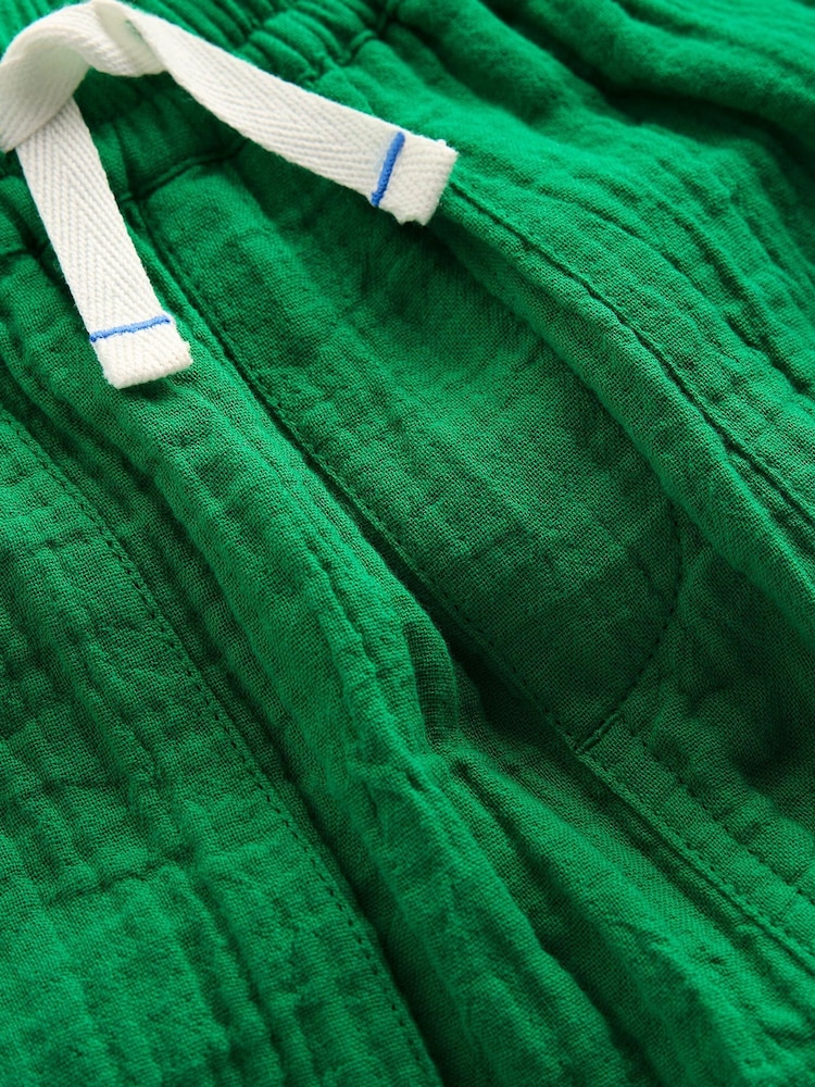 Boden Green Double Cloth Shorts - Image 3 of 3
