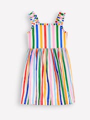 Boden Multi Luna Frill Strap Woven 100% Cotton Dress - Image 1 of 3