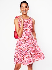 Boden Red Anya Sleeveless Dress - Image 1 of 5