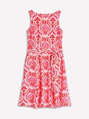 Boden Red Anya Sleeveless Dress - Image 5 of 5