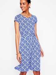 Boden Blue Amelie Jersey Dress - Image 3 of 5