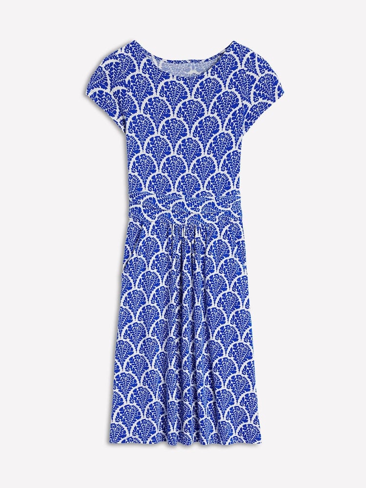 Boden Blue Amelie Jersey Dress - Image 5 of 5