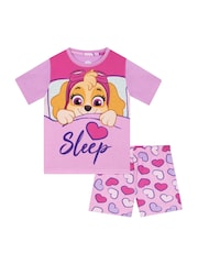 Character Pink PAW Patrol Skye Short Pyjamas - Image 5 of 8