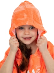 Character Orange Moana 2 Towel 100% Cotton Poncho - Image 3 of 3