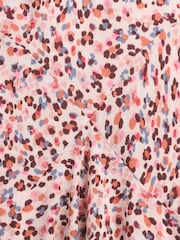 GapStudio Pink Print Print V-Neck Slip Mini Dress - Image 5 of 6