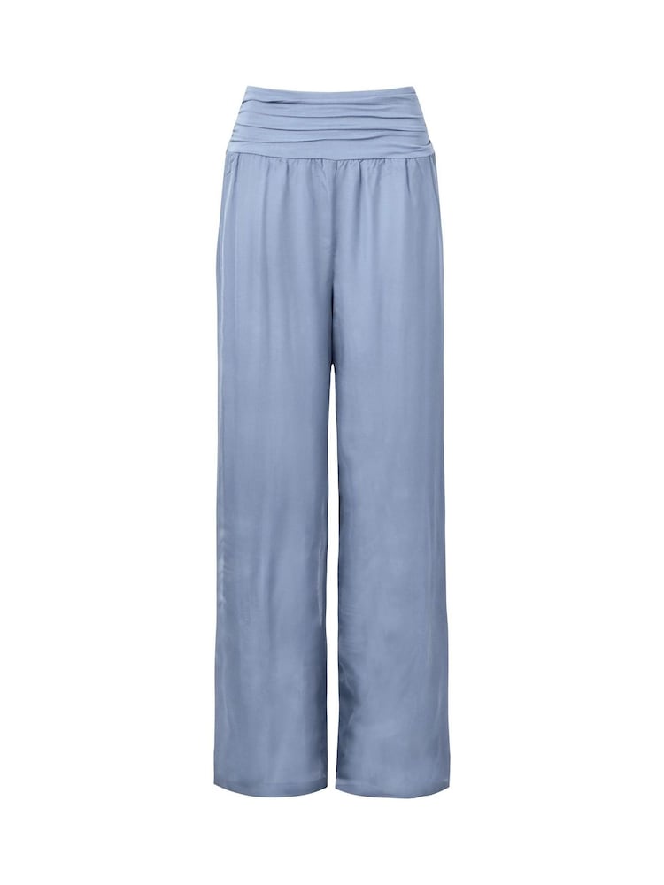 Joe Browns Blue Relaxed Fit Breezy Beach Trousers - Image 5 of 5