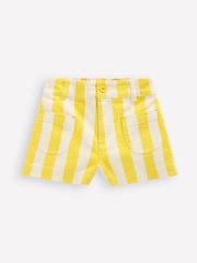 Boden Yellow Patch Pocket Shorts - Image 3 of 4