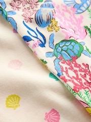 Boden Cream Twin Pack Short 100% Cotton Pyjamas - Image 3 of 3
