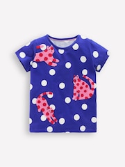 Boden Blue Bay Boucle T-Shirt - Image 1 of 3