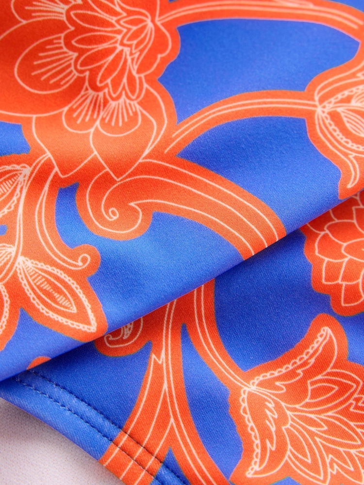 Boden Orange Levanzo Fold Bikini Bottoms - Image 7 of 7 Boden Orange Levanzo Fold Bikini Bottoms - Image 7 of 7