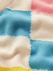 Boden Multi 100% Cotton Argyle Jumper - Image 7 of 7