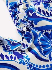 Boden Blue Evia Ruffle Swimsuit - Image 7 of 7