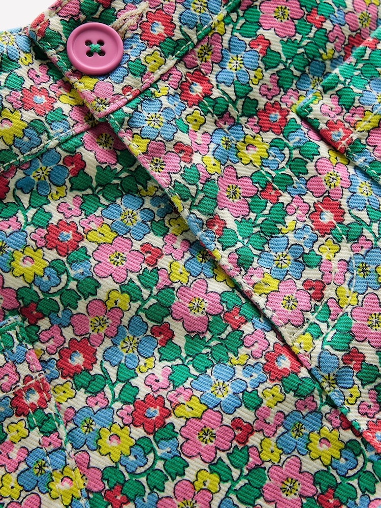 Boden Red Patch Pocket Shorts - Image 4 of 4
