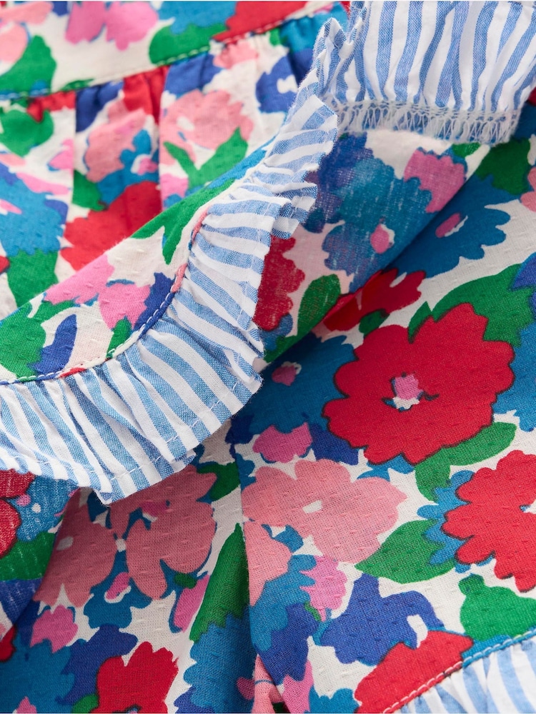 Boden Pink Wrap Frill 100% Cotton Skort - Image 4 of 4