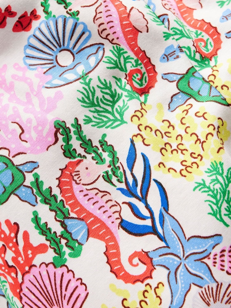 Boden Multi Holiday 100% Cotton Trousers - Image 3 of 3