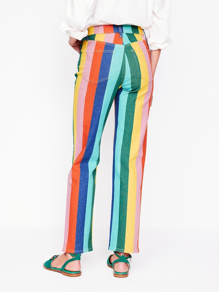Boden Multi High Rise Stripe Jeans - Image 2 of 6