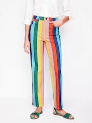 Boden Multi High Rise Stripe Jeans - Image 3 of 6