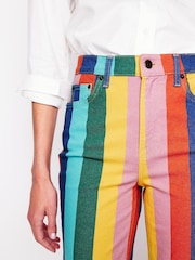 Boden Multi High Rise Stripe Jeans - Image 5 of 6
