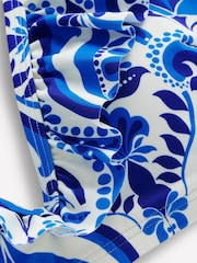 Boden Blue Evia Ruffle Bikini Top - Image 6 of 6