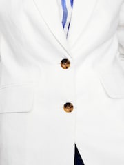 Boden White Stamford Blazer - Image 7 of 8
