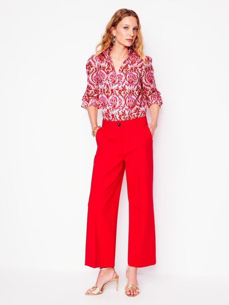 Boden Pink Felicity 100% Cotton Blouse - Image 6 of 7