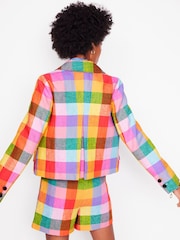 Boden Green Gingham Knightsbridge Jacket - Image 5 of 8