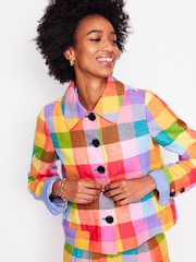 Boden Green Gingham Knightsbridge Jacket - Image 6 of 8
