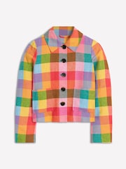 Boden Green Gingham Knightsbridge Jacket - Image 8 of 8