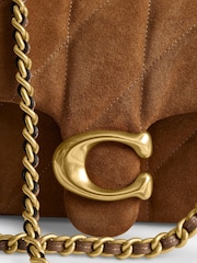 COACH Brown Quilted Tabby Handbag - Image 3 of 5
