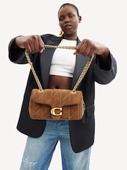 COACH Brown Quilted Tabby Handbag - Image 4 of 5