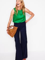 Boden 100% Linen Shell Top - Imagen 1 de 4