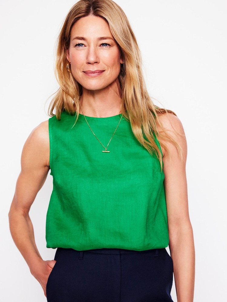 Boden 100% Linen Shell Top - Imagen 4 de 4