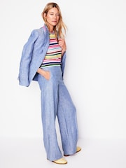 Boden Blue Stamford Blazer - Image 4 of 7