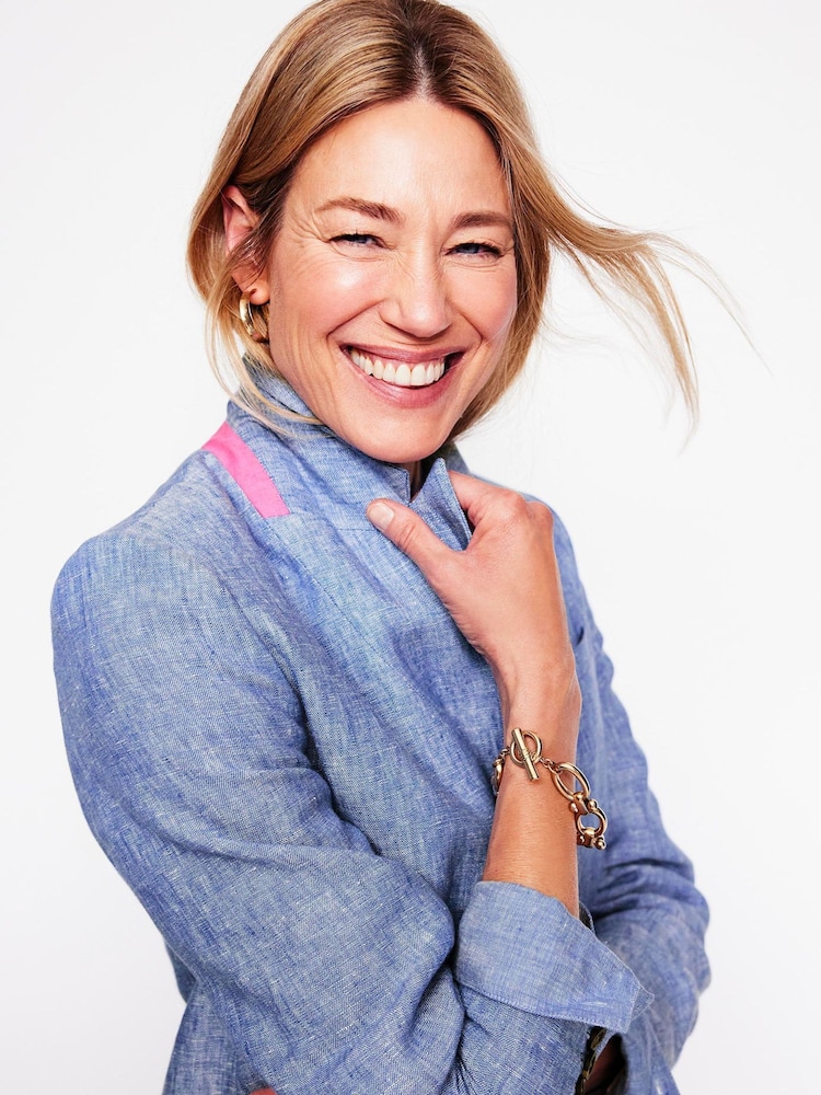 Boden Blue Stamford Blazer - Image 5 of 7