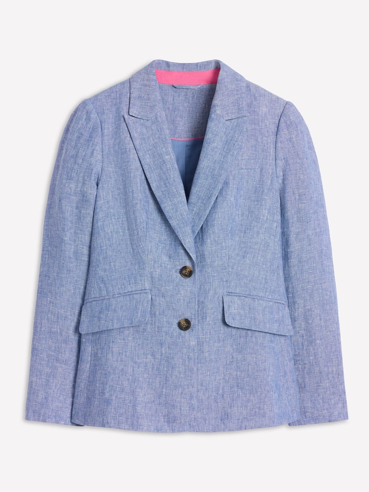 Boden Blue Stamford Blazer - Image 7 of 7