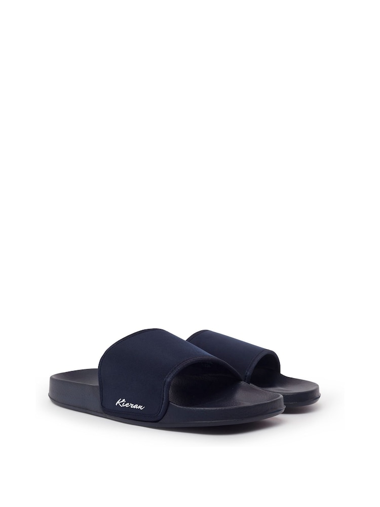 Personalised Mens Sliders by Stitch Style - Image 4 of 4