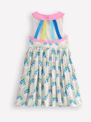 Azul - Vestido Boden Harlow com detalhe nas costas 100% algodão - Imagem 2 de 3