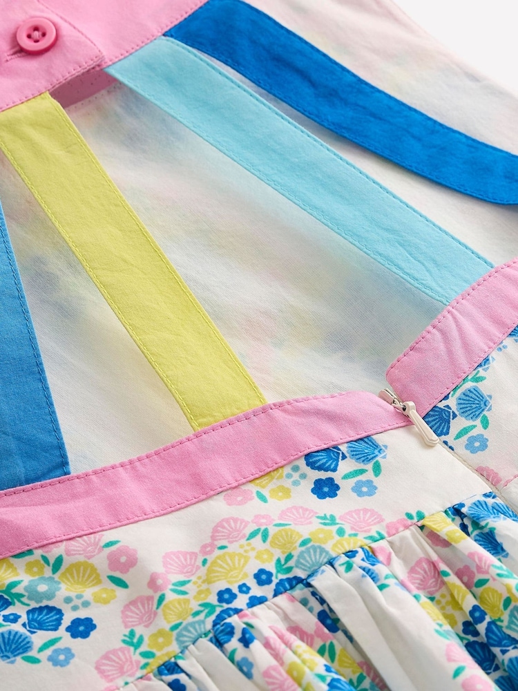Azul - Vestido Boden Harlow com detalhe nas costas 100% algodão - Imagem 3 de 3