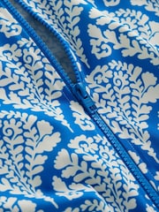 Boden Blue Sun Safe Raglan Rash Vest - Image 6 of 6