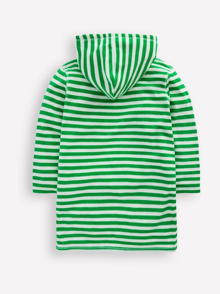 Boden Green Mara Towelling Throw-On Robe - Image 3 of 4