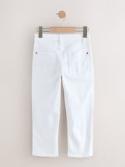 White Loose Fit Stretch Jeans (3-17yrs) - Image 2 of 4