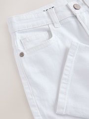 White Loose Fit Stretch Jeans (3-17yrs) - Image 4 of 4