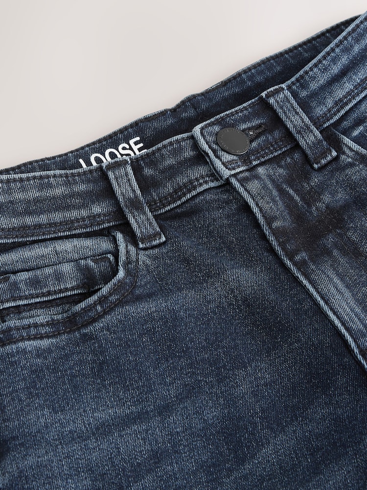 أزرق حبري - جينز قابل للتمدد (3 - 17 سنة) - صورة 8 من 8 أزرق حبري - جينز قابل للتمدد (3 - 17 سنة) - صورة 8 من 8