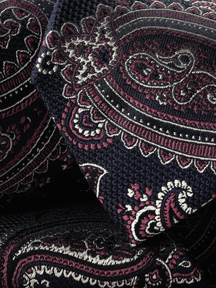 Charles Tyrwhitt Blue Paisley Tie - Image 2 of 2