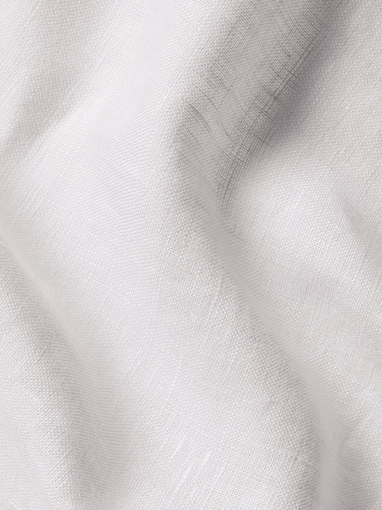 Charles Tyrwhitt Slim Fit Plain Cutaway Pure 100% Linen Shirt - Bild 6 von 6