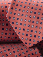Charles Tyrwhitt Pink Silk Print Tie - Image 2 of 2