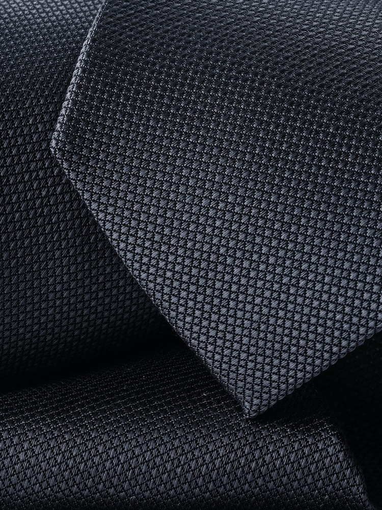 Charles Tyrwhitt Airforce Blue Silk Stain Resistant Tie - Image 2 of 2