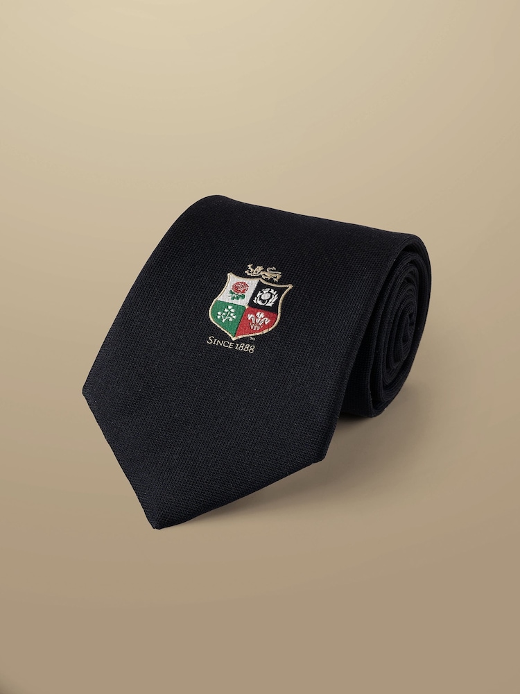Charles Tyrwhitt Blue The Lions™ Tie - Image 1 of 2 Charles Tyrwhitt Blue The Lions™ Tie - Image 1 of 2